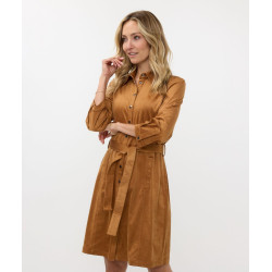 Robe veste en Daim Esqualo